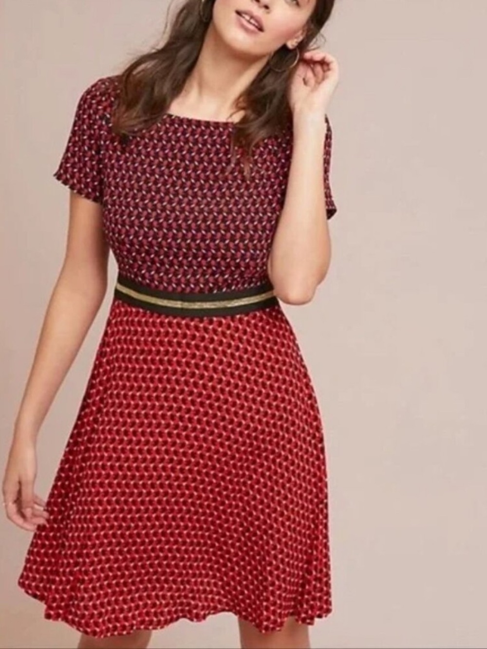 Anthropologie Maeve Res Dress size 8